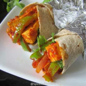 Chilli Paneer Wrap