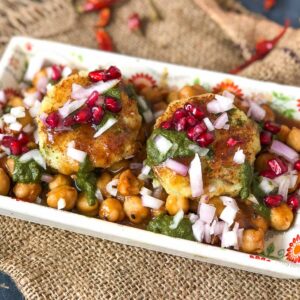 Aloo Tikki Chaat