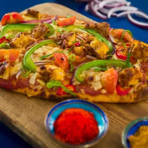 Naan Tandoori Pizza Chicken