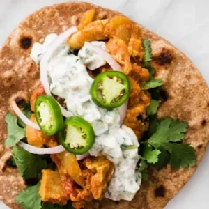Chicken Masala Taco