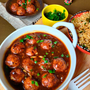 Veg Manchurian (Gravy)