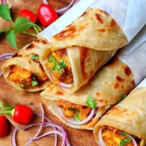 Aloo Gobi Frankie