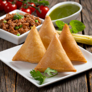 Chicken Tandoori Samosa Bites (4)